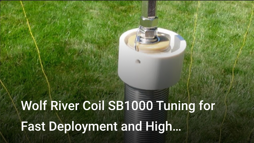 Wolf River Coils - SB1000 Platinum Tuning Guide - W0DHZ - Dale Henninger